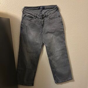 Hollister Gray Relaxed Jeans with Classic Style